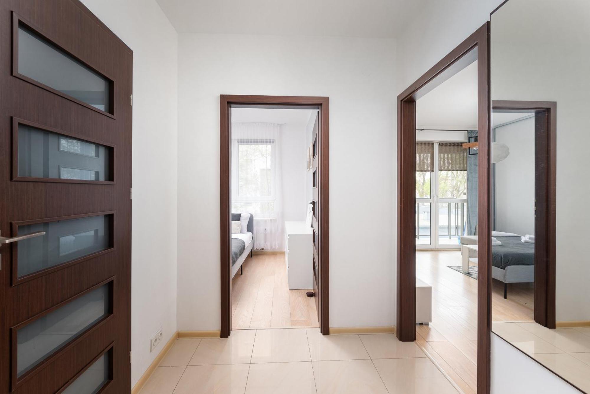 Aleja Krakowska Comfy Apartment Warschau Exterior foto