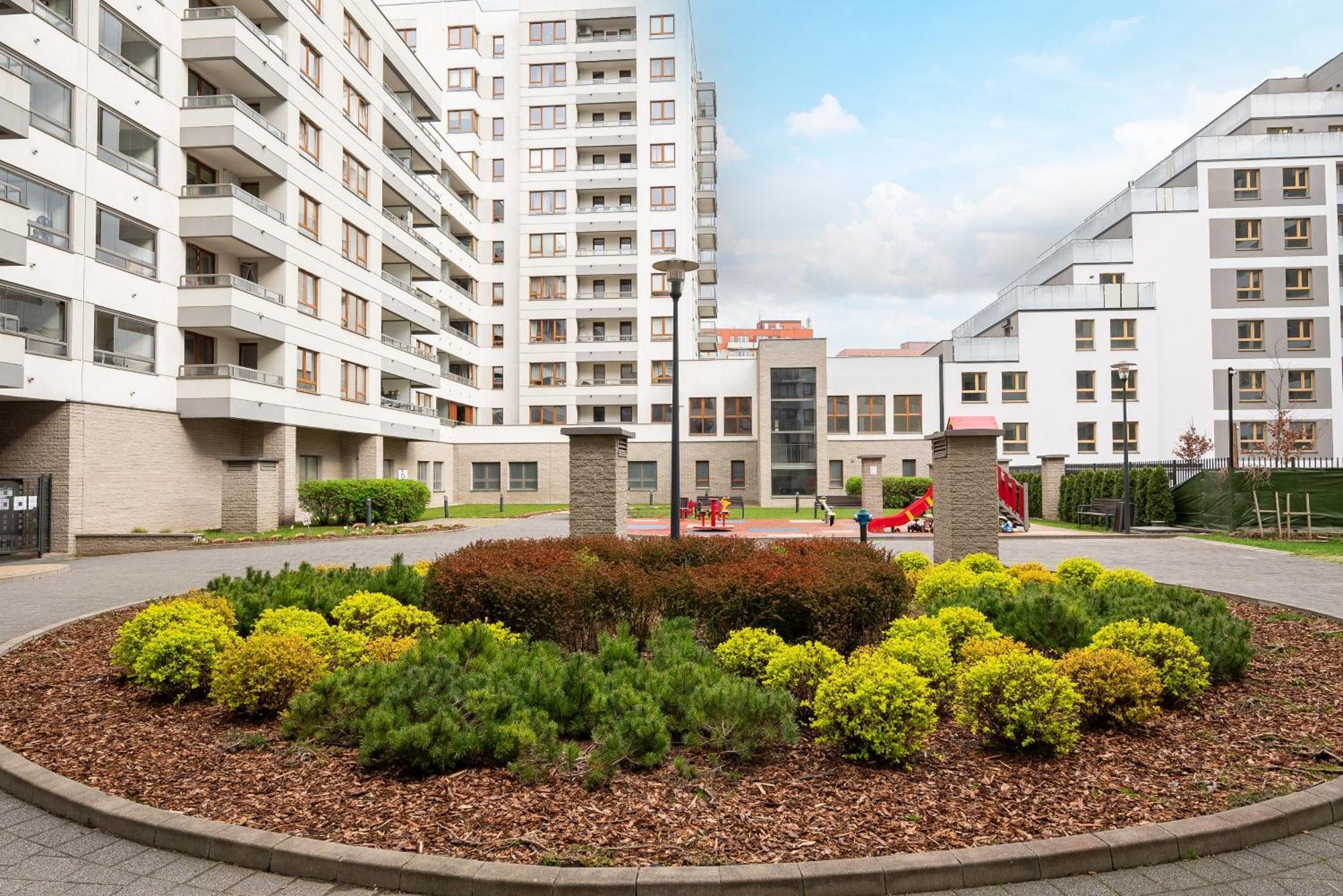 Aleja Krakowska Comfy Apartment Warschau Exterior foto
